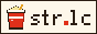 str.lc — a cup of instant noodles beside the wordmark